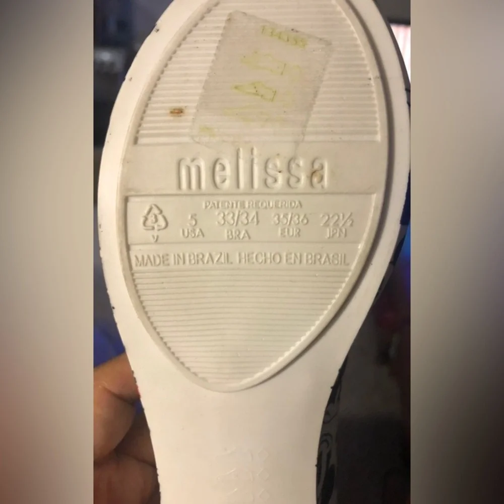 Melissa Minnie Mouse Ballet Disney Flats Size 5 - Picture 8 of 10